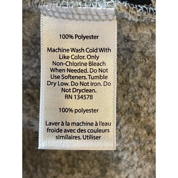 Vineyard Vines Gray Quarter Zip Sweater Fleece Shep Shirt Size M - Picture 10 of 10